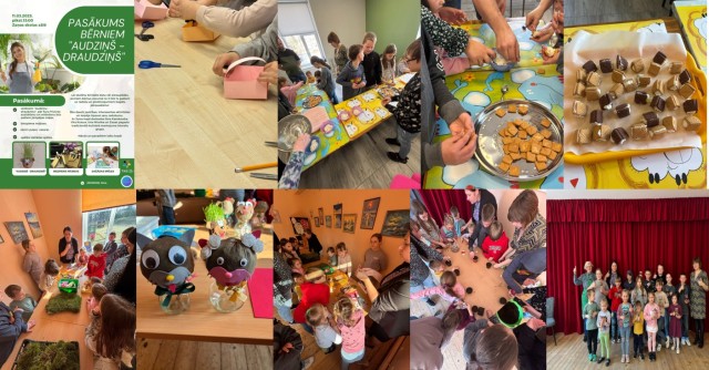 Pasākums bērniem "Audziņš - Draudziņš"